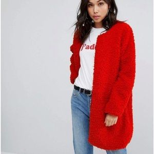 Faux Fur Teddy Coat